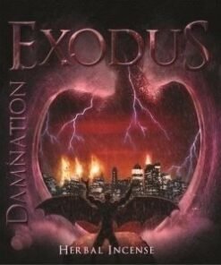 Exodus damnation herbal incense 3g premium aromatic blend packaging