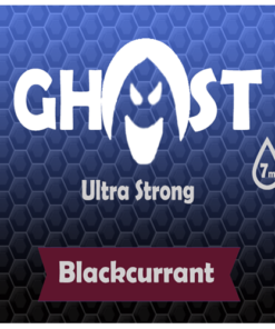 Premium Ghost blackcurrant ultra strong liquid herbal incense 7ml bottle front view