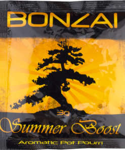 Bonzai Summer Boost Herbal Incense 3g pack with vibrant summer - inspired packaging