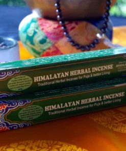 Himalayan Herbal Incense - authentic natural aromatic blend in packaging
