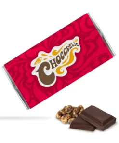 Magic Truffle Chocolate Bar in Elegant Chocolate Box Premium Magic Truffle Chocolate Bar Close-Up Chocolate Box with Magic Truffles