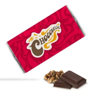 Magic Truffle Chocolate Bar in Elegant Chocolate Box Premium Magic Truffle Chocolate Bar Close-Up Chocolate Box with Magic Truffles