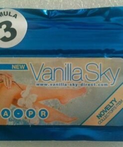 packet of vanilla sky bath salts-premium quality crystals