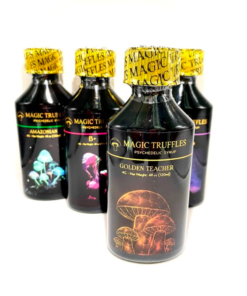 Bottle of Magic Truffles Psychedelic Syrup – natural truffle extract