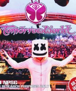 tomorrowland 1g bath salts in a small clear packet ,colorful crystaline powder for recreational use